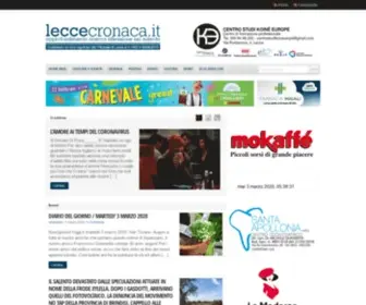 Leccecronaca.it(Leccecronaca) Screenshot