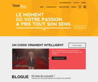 Lecegep.com(CÉGEP) Screenshot