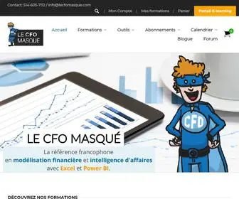 LecFomasque.com(Le CFO masqué) Screenshot