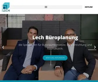 Lech-Bueroplanung.de(Die) Screenshot