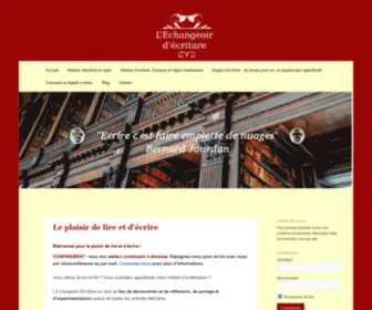 Lechangeoirdecriture.fr(Lire) Screenshot