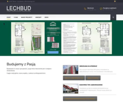 Lechbud.com.pl(Strona główna) Screenshot