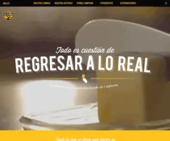 Lechedecalifornia.com(Real California Milk Latinoamérica) Screenshot