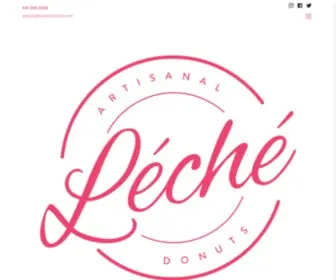 Lechedesserts.ca(Léché) Screenshot