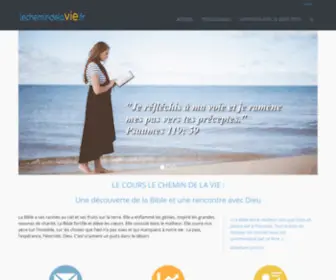 Lechemindelavie.fr(Le chemin de la vie) Screenshot