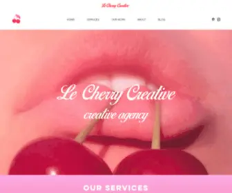 Lecherrycreative.com(Le Cherry Creative) Screenshot