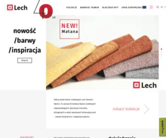 Lechfabrics.com(Lech Fabrics) Screenshot