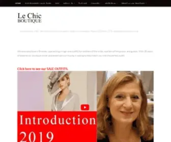 Lechicboutique.co.uk(Le Chic Boutique) Screenshot