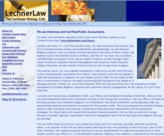 Lechnerlaw.com(Lechner Law Group) Screenshot