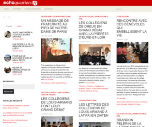 Lechoquartiers.fr(Lechoquartiers) Screenshot