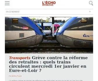 Lechorepublicain.fr(Accueil) Screenshot