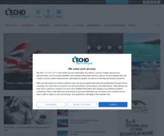 Lechotouristique.fr(Retrouvez l'actualité du Tourisme pour les professionnels avec l'Echo Touristique) Screenshot