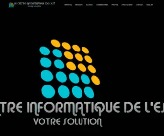 Lecie.ca(LE CENTRE INFORMATIQUE DE L'EST) Screenshot