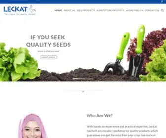 Leckat.com(The choice for quality harvest) Screenshot