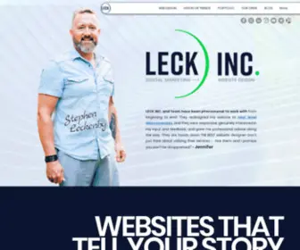 Leckinc.com(Leck Inc) Screenshot