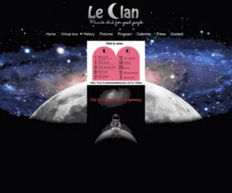 Leclan.cz(Club Prague) Screenshot