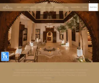 Leclosdesarts.com(Rooms & villa rental Riad Le Clos des Arts) Screenshot