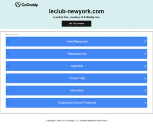 Leclub-Newyork.com(Leclub Newyork) Screenshot