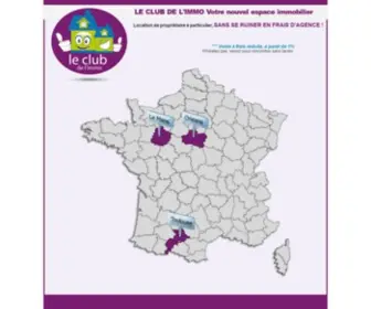 Leclubdelimmo.fr(Agence immobilière à orléans) Screenshot