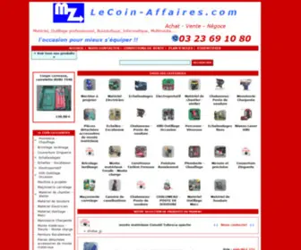 Lecoin-Affaires.com(Le coin affaires) Screenshot