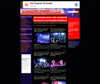 Lecoindesclubbers.com(Le Coin des Clubbers) Screenshot