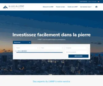 Lecoindulmnp.fr(Le Coin du LMNP) Screenshot