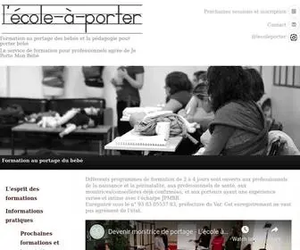 Lecoleaporter.fr(L'école) Screenshot