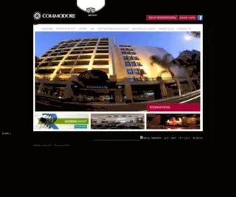 Lecommodorehotel.com(Le commodore) Screenshot