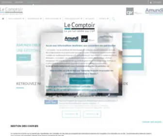 Lecomptoir-CPR.fr(CPR Asset Management) Screenshot