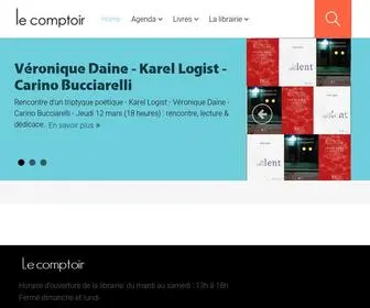 Lecomptoir.be(Le comptoir asbl) Screenshot