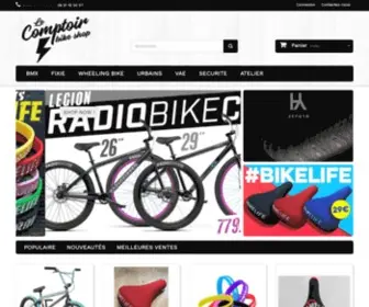 Lecomptoirbikeshop.com(Le Comptoir Bike Shop) Screenshot
