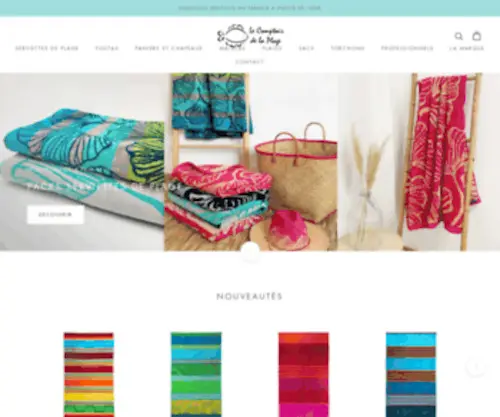 Lecomptoirdelaplage.com(Le comptoir de la plage) Screenshot