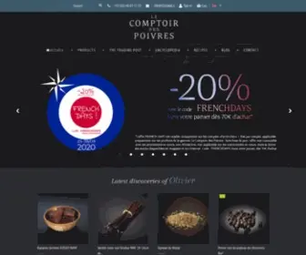 Lecomptoirdespoivres.com(Le Comptoir des Poivres) Screenshot