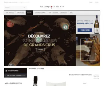 Lecomptoirduvin.fr(Le comptoir du vin) Screenshot