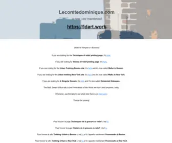 Lecomtedominique.com(Images, Voyages, Impressions) Screenshot