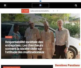 Leconomistebenin.com(Mon accueil) Screenshot