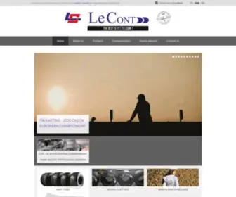 Lecont.com(Pneumatici per kart) Screenshot