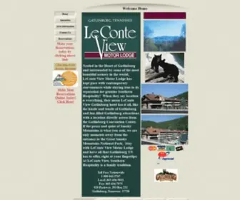 Leconteview.com(LeConte View) Screenshot