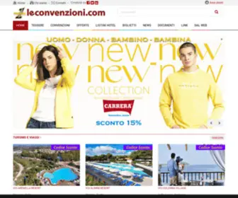 Leconvenzioni.com(Convenzioni per i dipendenti di Enti) Screenshot