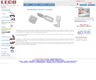 Lecoplastics.com(Cable Ties) Screenshot