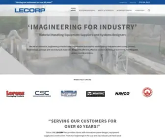 Lecorp.com(Imagineering for Industry) Screenshot