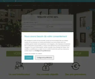 Lecourtierduneuf.com(Projet immobilier neuf) Screenshot