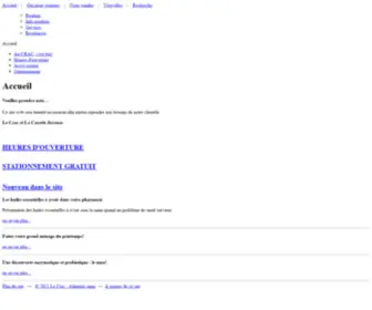 Lecrac.com(Le Crac) Screenshot