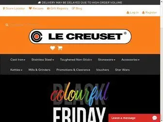 Lecreuset.co.za(Le Creuset) Screenshot