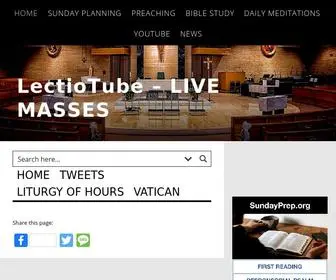 Lectiotube.com(LIVE MASSES) Screenshot