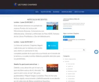 Lectoreschapines.com(Tus amigos que leen) Screenshot