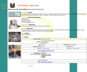 Lectroheatinduction.com(SatyamPlastics.com Virtual Office) Screenshot