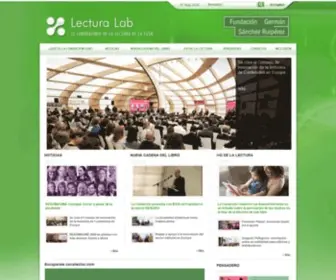 Lecturalab.org(LECTURA LAB) Screenshot