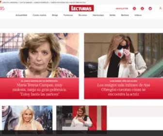 Lecturas.es(Lecturas.com la revista con toda la actualidad) Screenshot