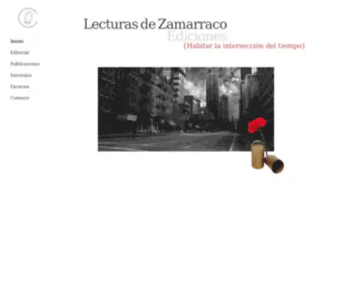 Lecturasdezamarraco.net(Lecturasdezamarraco) Screenshot